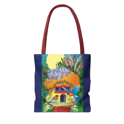 Birdhouse Haven Tote Bag (AOP)