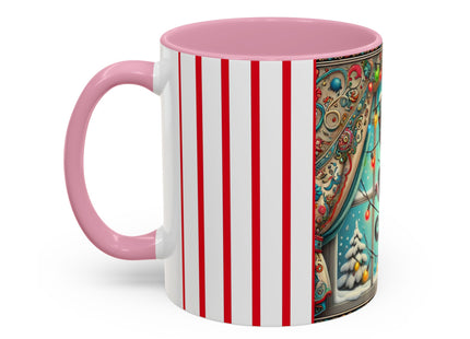 Mischief in Tinselland Colorful Mugs (11oz, 15oz)