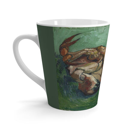 Crab on its Back by Vincent Van Gogh Latte Mug