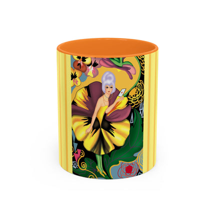 Enchanted Pansy Elegance Colorful Mugs (11oz, 15oz)