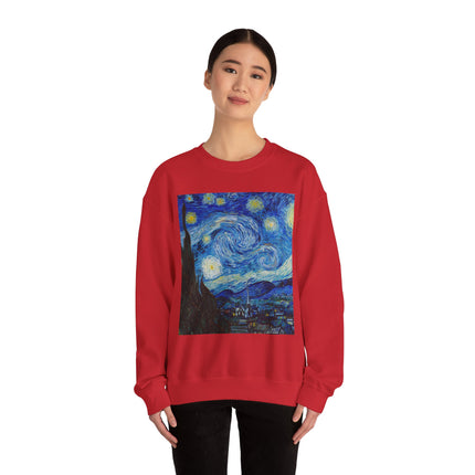 The Starry Night by Vincent Van Gogh Heavy Blend™ Crewneck Sweatshirt