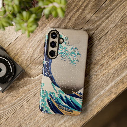 The Great Wave off Kanagawa by Katsushika Hokusai Phone Cases