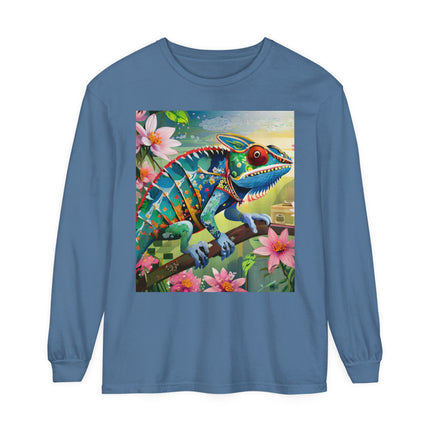 Camouflage Chameleon Long Sleeve T-Shirt