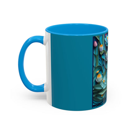 Ethereal Moonlit Lake Colorful Mugs (11oz, 15oz)