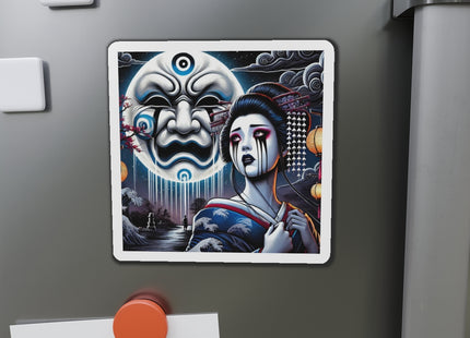 Geisha’s Black Ink Tears Die-Cut Magnets (5 Sizes)