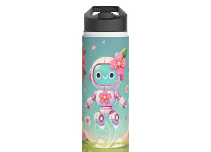 Sakura Sentinel Stainless Steel Water Bottle, Standard Lid