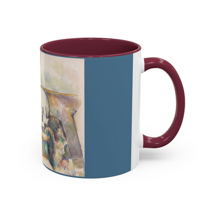 The Three Skulls by Paul Cézanne Colorful Mugs (11oz, 15oz)