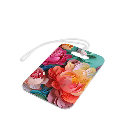Peonies in Full Bloom Luggage Tags