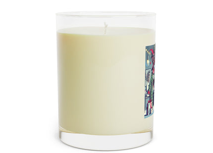 Whimsical Christmas Tea Party Scented Candle - Full Glass, 11oz