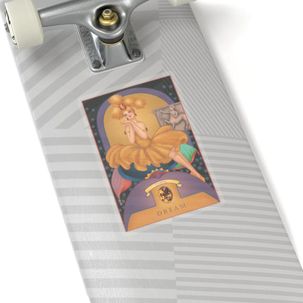 November & Topaz (from the Gem Series) by Sofia Chiostri Kiss-Cut Stickers (4 Sizes)