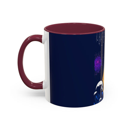 Liberty's Triumph Colorful Mugs – Art Deco Glory & Triumphant Spirit