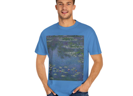 Water Lilies by Claude Monet Unisex Garment-Dyed T-shirt