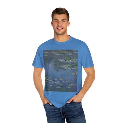 Water Lilies by Claude Monet Unisex Garment-Dyed T-shirt
