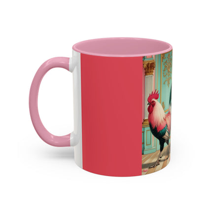 The Salon Rooster Colorful Mugs (11oz, 15oz)