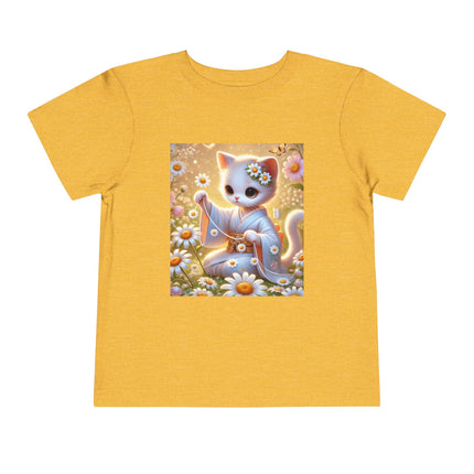 Daisy Chain Whimsy Toddler Short Sleeve Tee