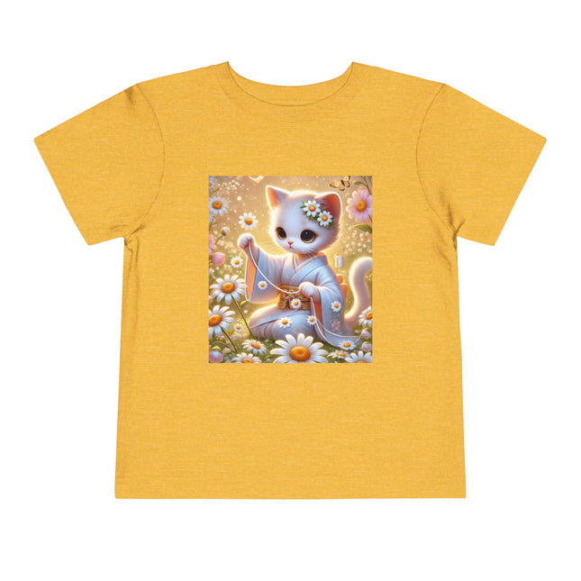 Daisy Chain Whimsy Toddler Short Sleeve Tee