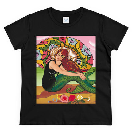 Siren Serenade Women's Midweight Cotton Tee