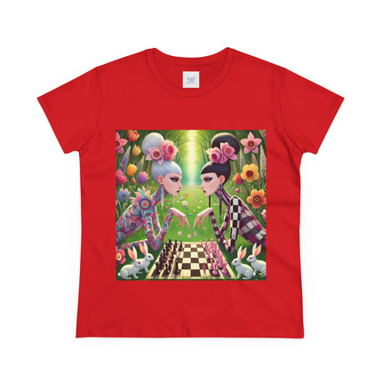 Spring Gambit: A Fairy’s Move Cotton Tee