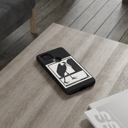 A Lame Marabou by Samuel Jessurun de Mesquita Phone Cases