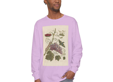 Botanical Pl.49 by Maria Sibylla Garment-dyed Long Sleeve T-Shirt