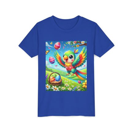 Easter Parrot Youth Short Sleeve Tee