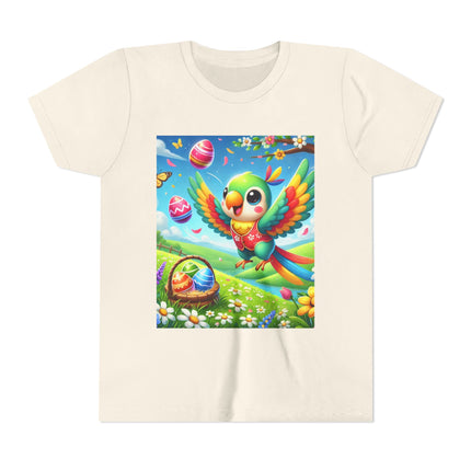 Easter Parrot Youth Short Sleeve Tee