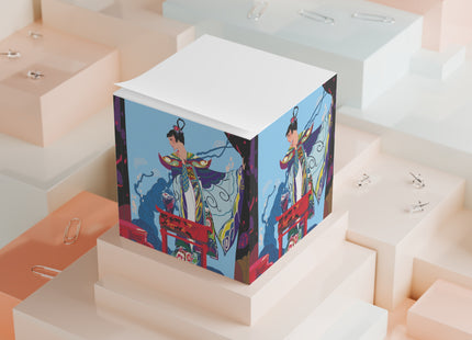 A Visual Journey by Umberto Brunelleschi Note Cube