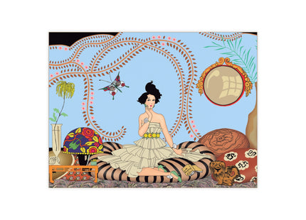 Minuit … ou l’appartement à la mode by George Barbier Ceramic Tile