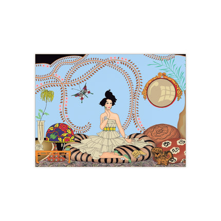 Minuit … ou l’appartement à la mode by George Barbier Ceramic Tile