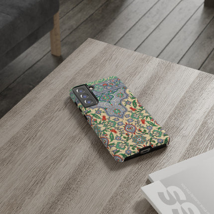 Arabic Art Pattern, Plate by Emile Prisse d’Avennes Phone Cases