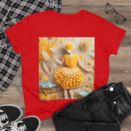 Dandelion Fairy Women's Midweight Cotton Tee