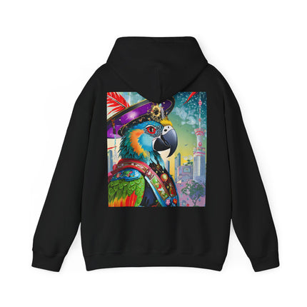 The Parrot Aristocrat – Heavy Blend™ Hooded Sweatshirt