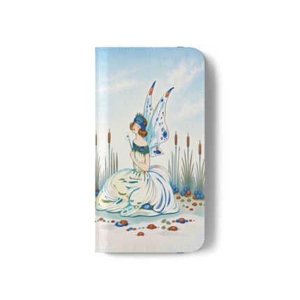 🧚🦋 The Jeweled Wing Fairy Flip Case – Art Deco Fairy Fantasy