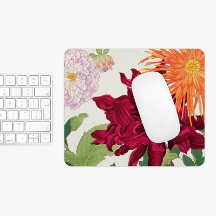 Dahlia by Tanigami Kônan Mouse Pad, Round and Rectangle
