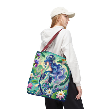 Fairy of the Koi Pond Tote Bag – Mystical Harmony & Pond Enchantment