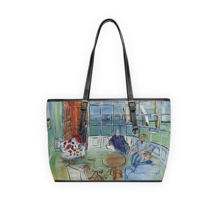 James Duncan by Raoul Dufy PU Leather Shoulder Bag