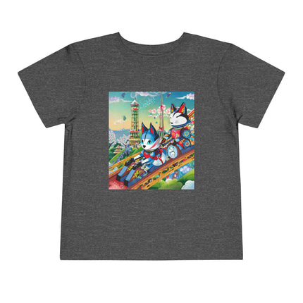 Kitsune Carnival Toddler Short Sleeve Tee