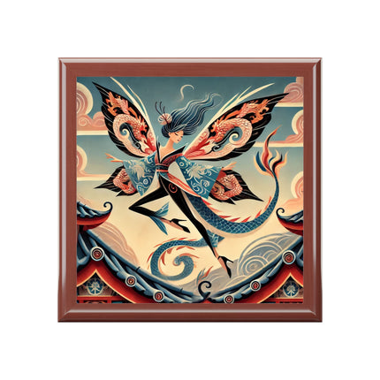 Dragon Fairy of the Temple Jewelry Box – Guardian Elegance & Mythic Beauty