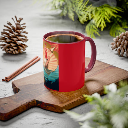 Pearls of the Sea Colorful Mugs (11oz, 15oz)
