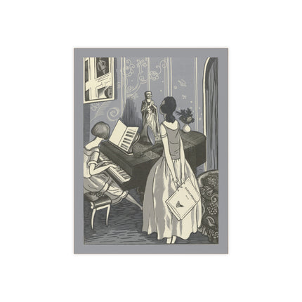 Piano and Singing by Fernand Siméon Ceramic Tile