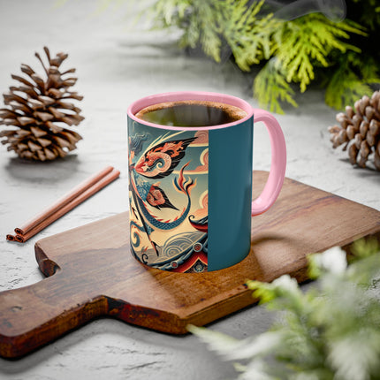 Dragon Fairy of the Temple Colorful Mugs (11oz, 15oz)
