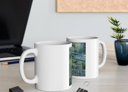 Water Lilies and Japanese Bridge by Claude Monet Ceramic Mug (11oz, 15oz)
