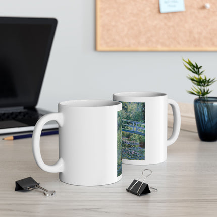 Water Lilies and Japanese Bridge by Claude Monet Ceramic Mug (11oz, 15oz)