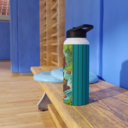 The Daring Drake Stainless Steel Water Bottle, Standard Lid