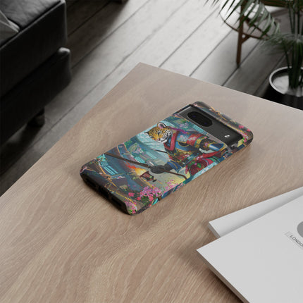 Cyberpunk Leopard Phone Cases
