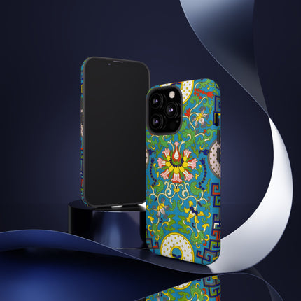 Chinese Floral Illustration by Owen Jones Phone Cases