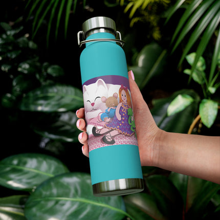Joy of Friendship Copper Vacuum Insulated Bottle, 22oz