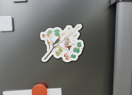 Orange-Headed Ground Thrush by Shaikh Zain al–Din Die-Cut Magnets (5 Sizes)