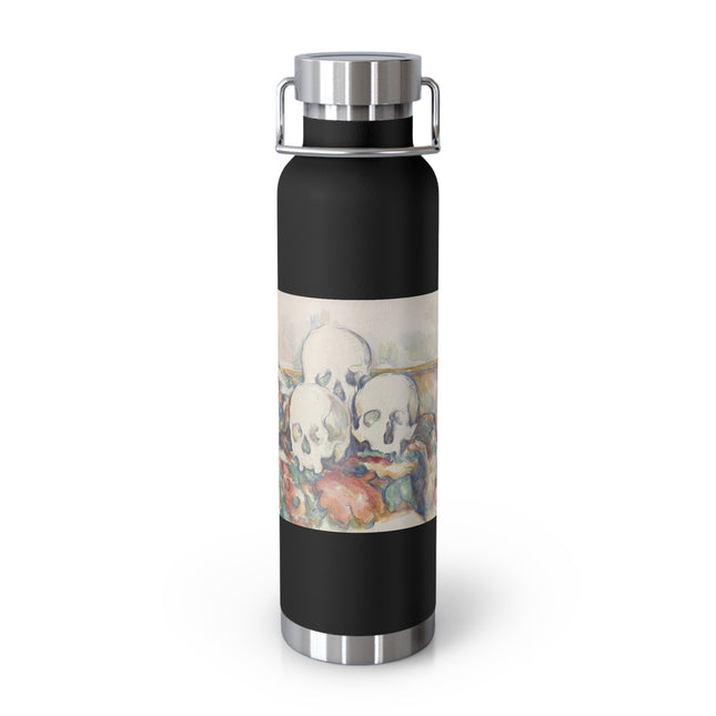 The Three Skulls by Paul Cézanne Copper Vacuum Insulated Bottle, 22oz