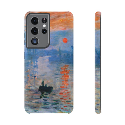 Sunrise by Claude Monet Phone Cases